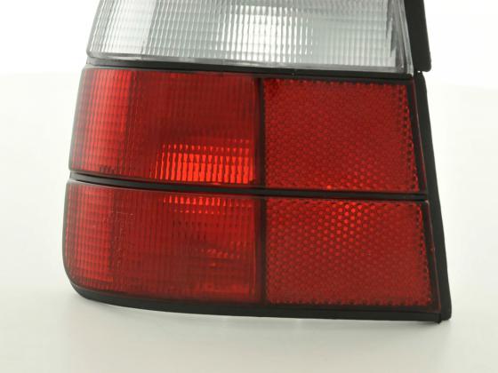 Rückleuchten Set BMW 5er Limo Typ E39 95-00 rot/weiß Rückleuchten Set BMW 5er Limo Typ E39 95-00 rot/weiß